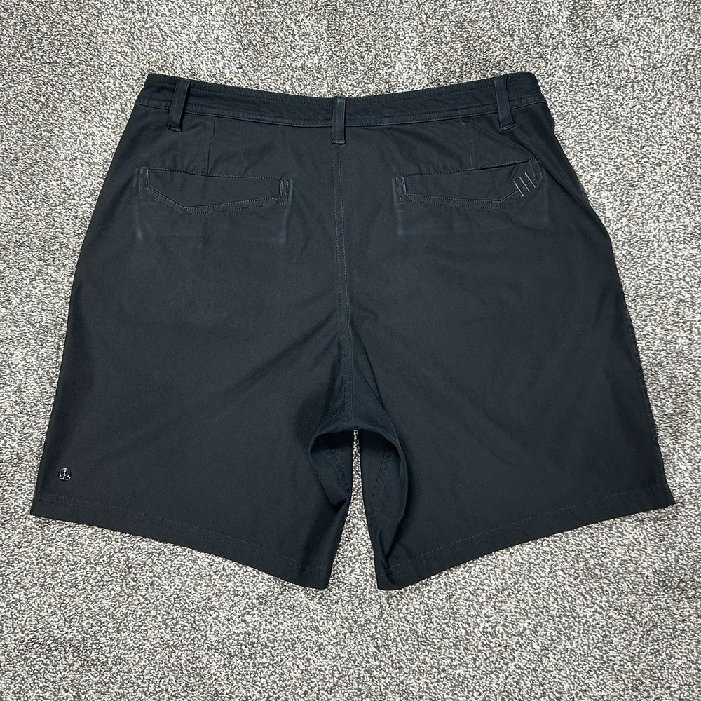 Lululemon Everyday Chino‎ Shorts Mens 36 Black Performance Golf Athleisure - Picture 3 of 12